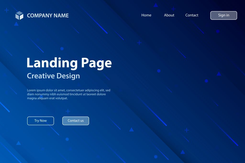 Contoh Landing Page - Featured image