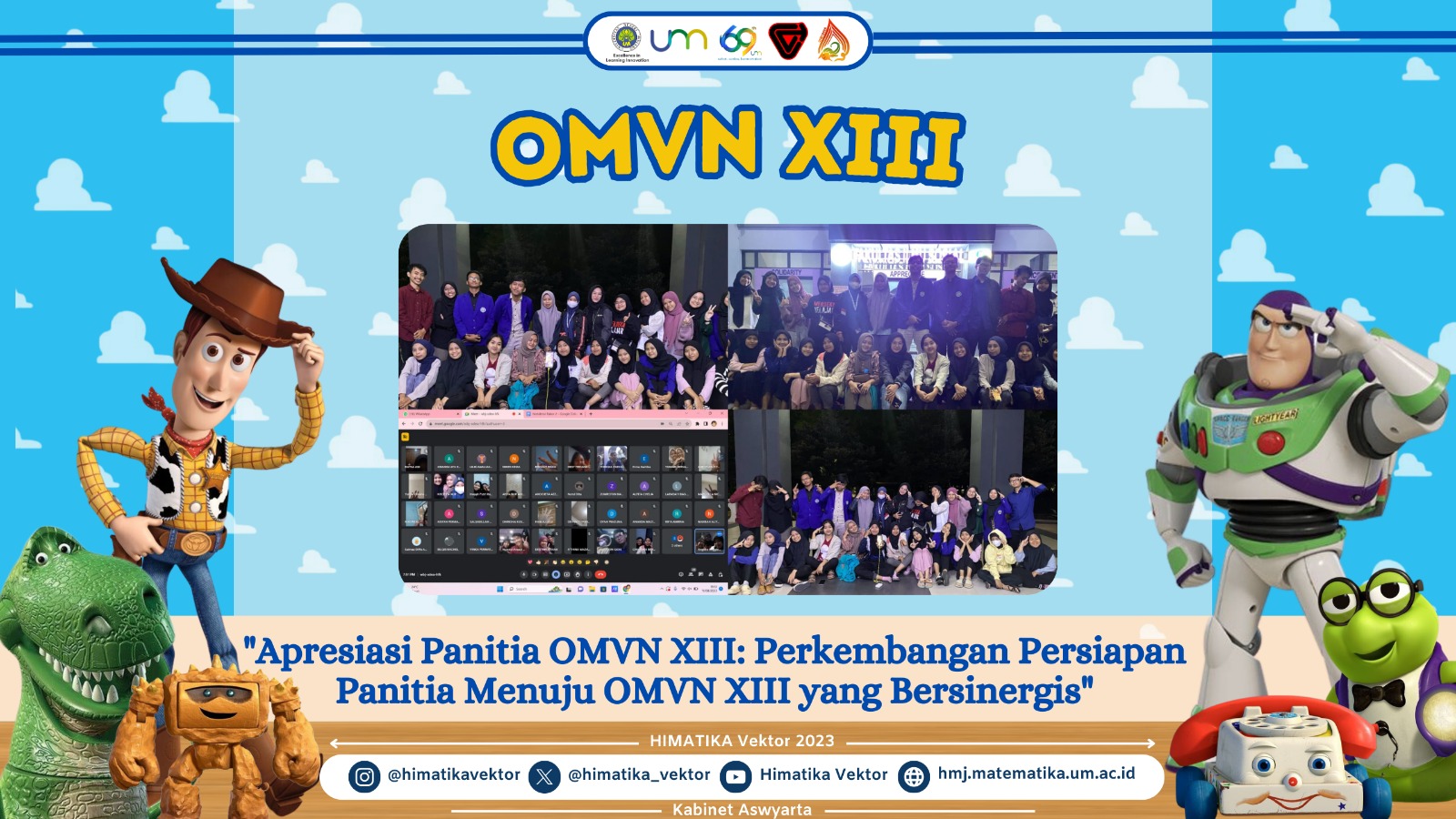 Apresiasi Panitia OMVN XIII: Perkembangan Persiapan Panitia Menuju OMVN XIII yang Bersinergis