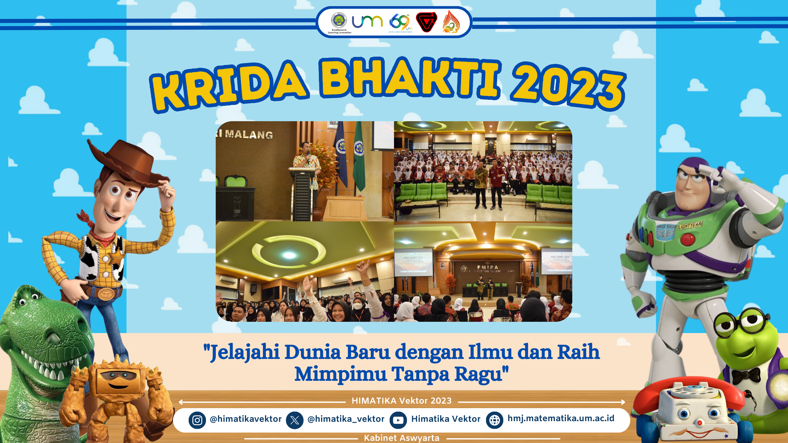 Himatika Vektor UM FI Artikel Kegiatan Krida Bhakti 2023