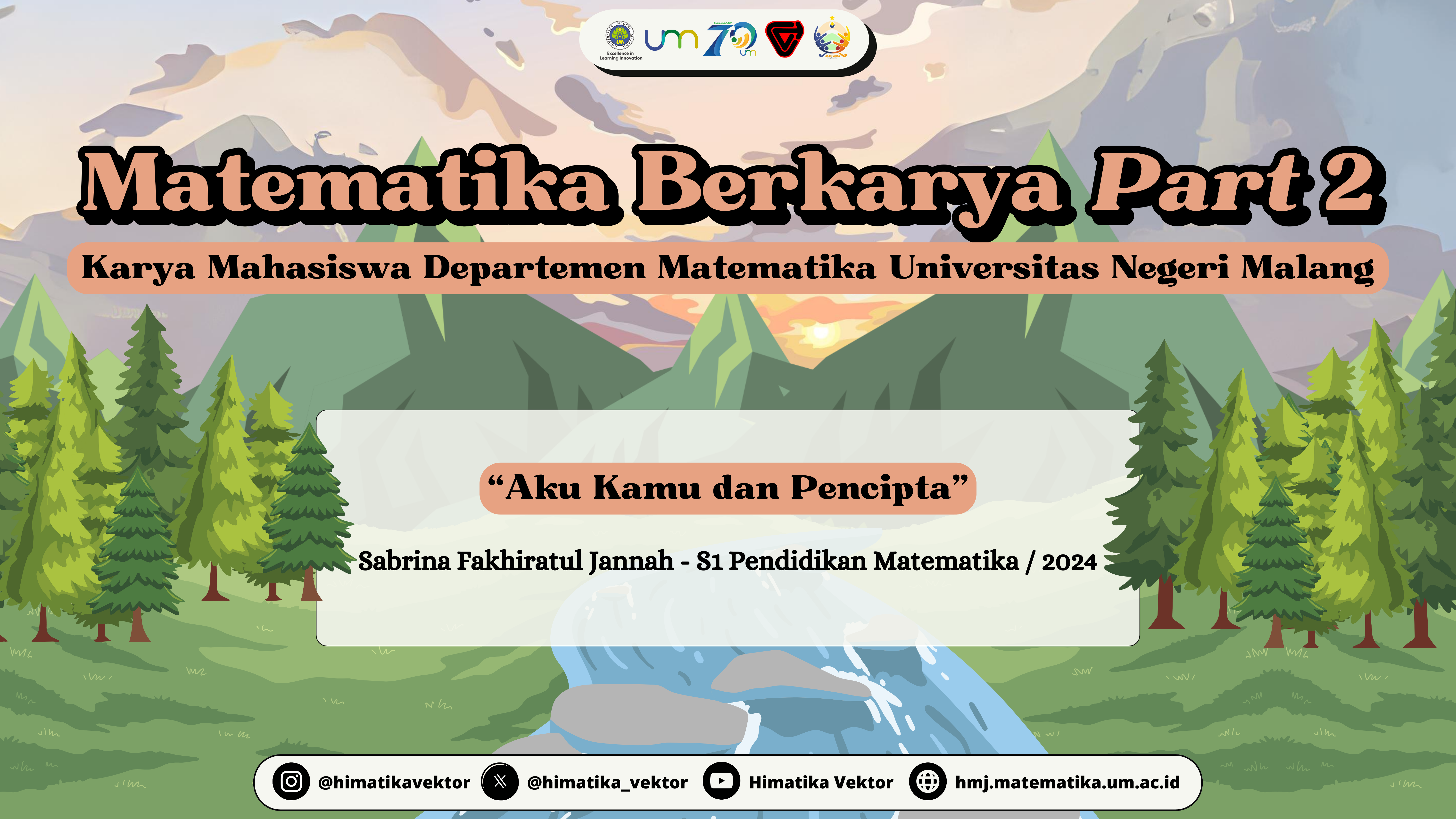 Matematika Berkarya – Aku Kamu dan Pencipta