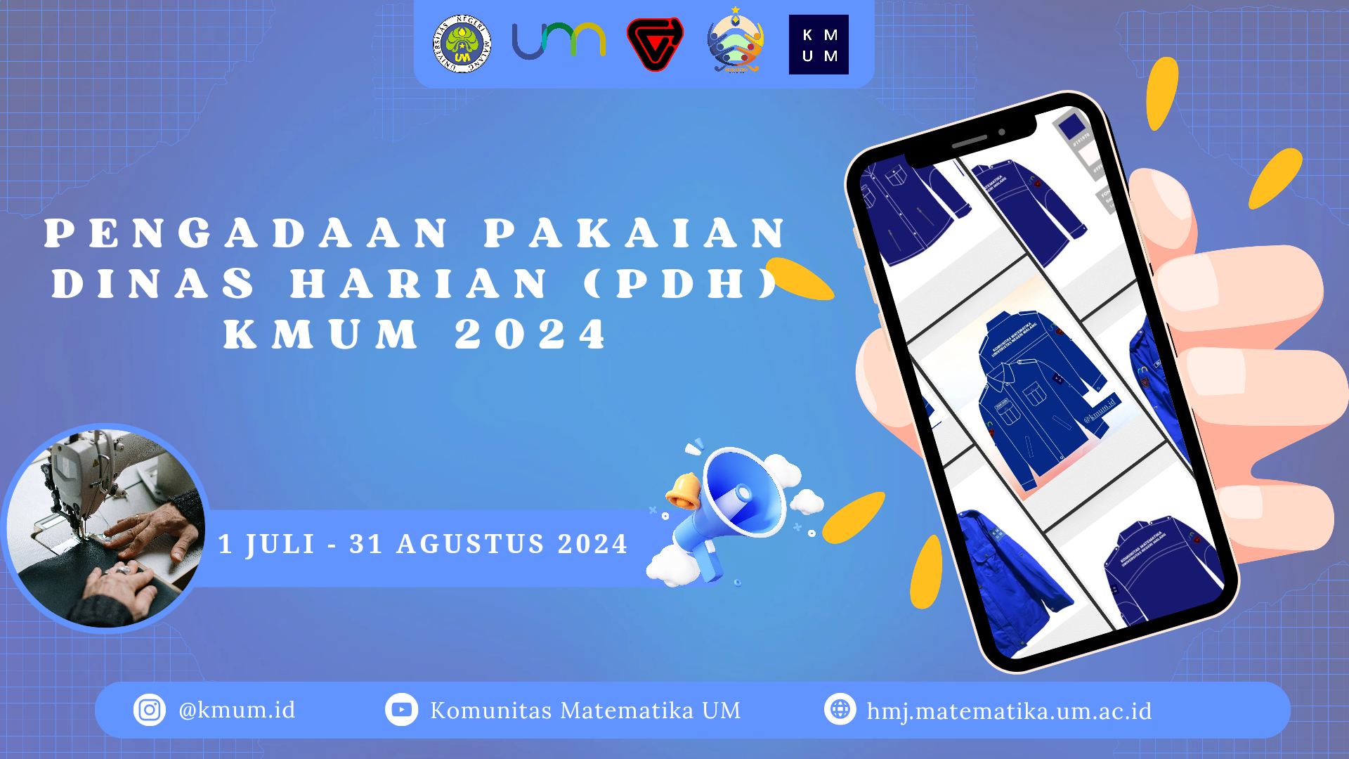 Pengadaan Pakaian Dinas Harian (PDH) KMUM 2024