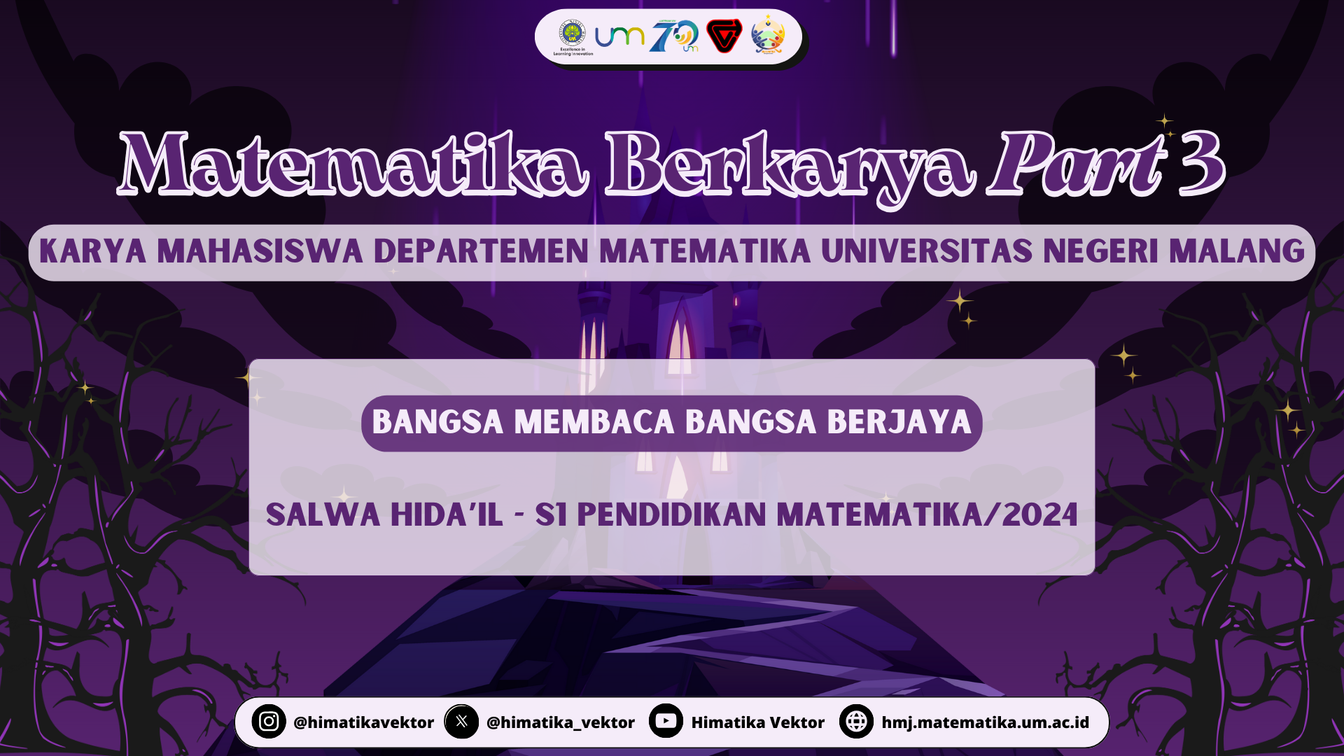 Matematika Berkarya – Bangsa Membaca Bangsa Berjaya