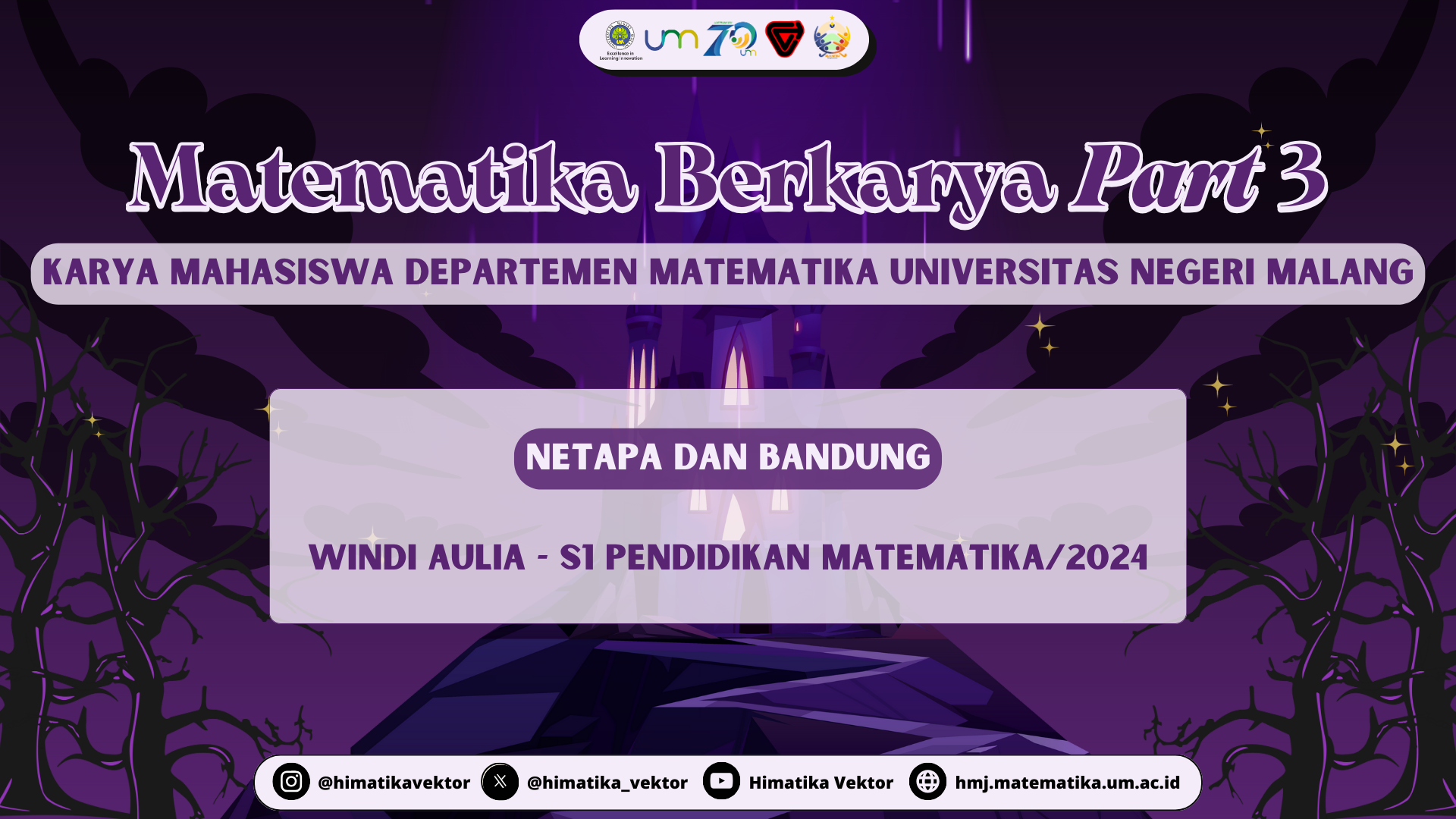 Matematika Berkarya – Netapa dan Bandung