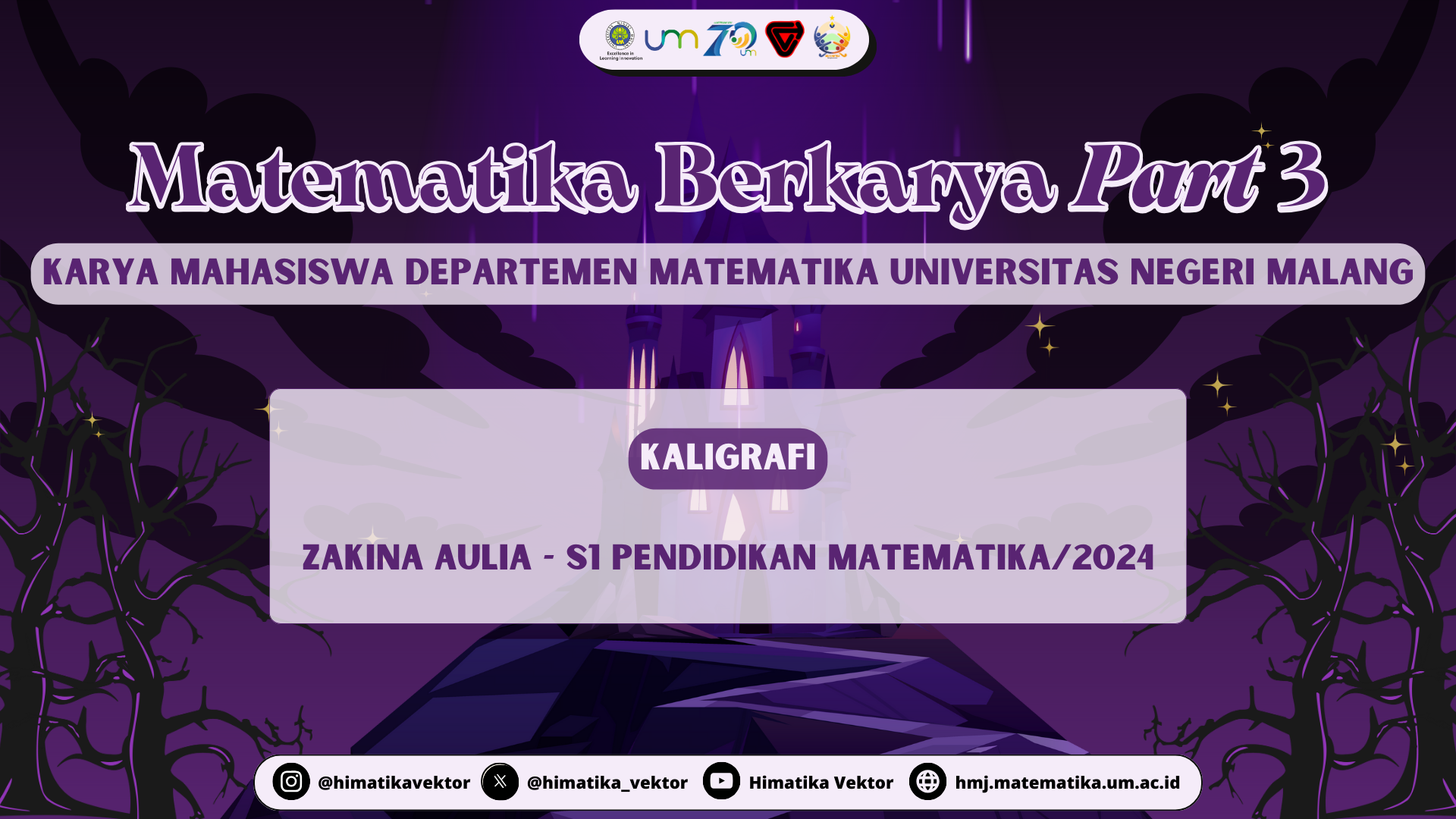 Matematika Berkarya – Kaligrafi