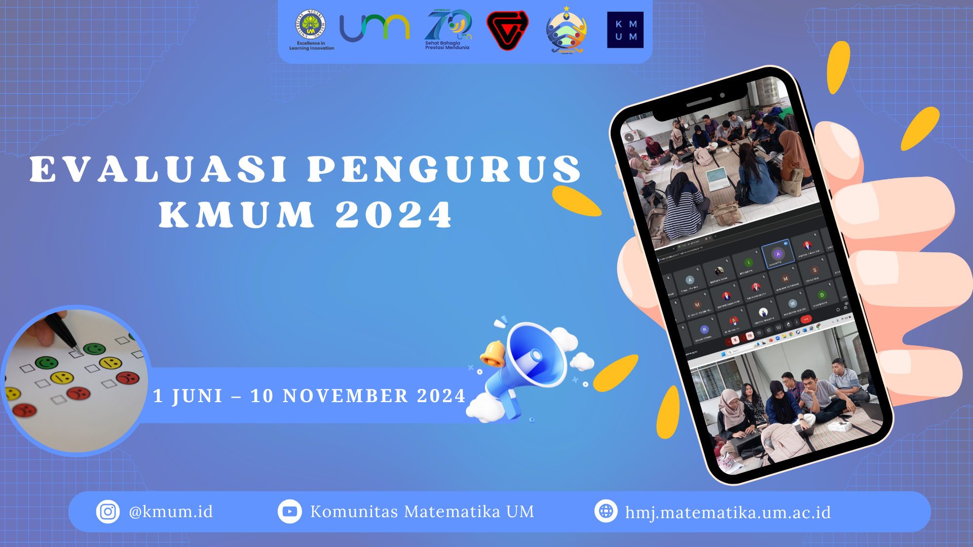 EVALUASI PENGURUS KMUM 2024