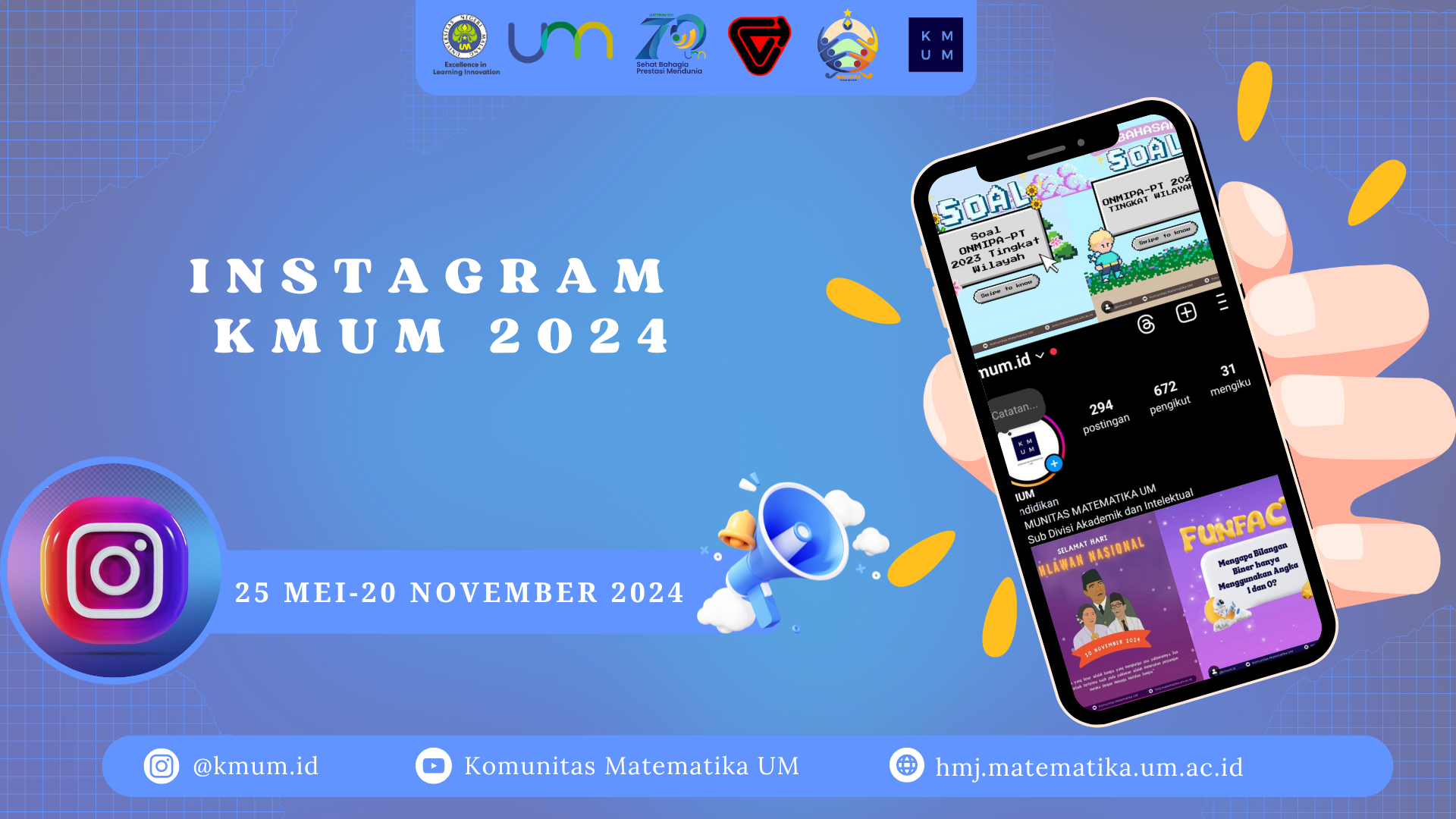 INSTAGRAM KMUM 2024