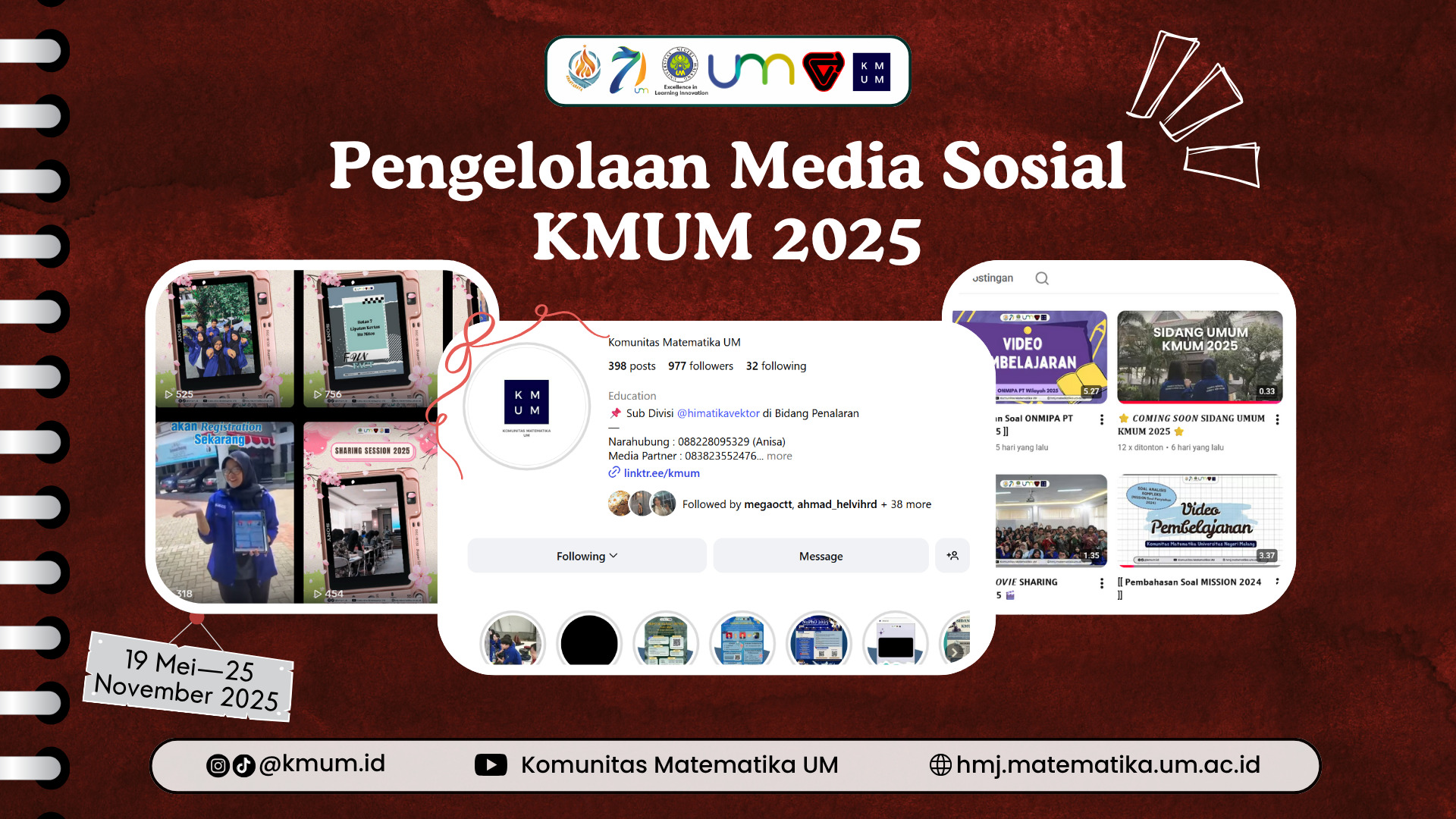 PENGELOLAAN MEDIA SOSIAL KMUM 2025