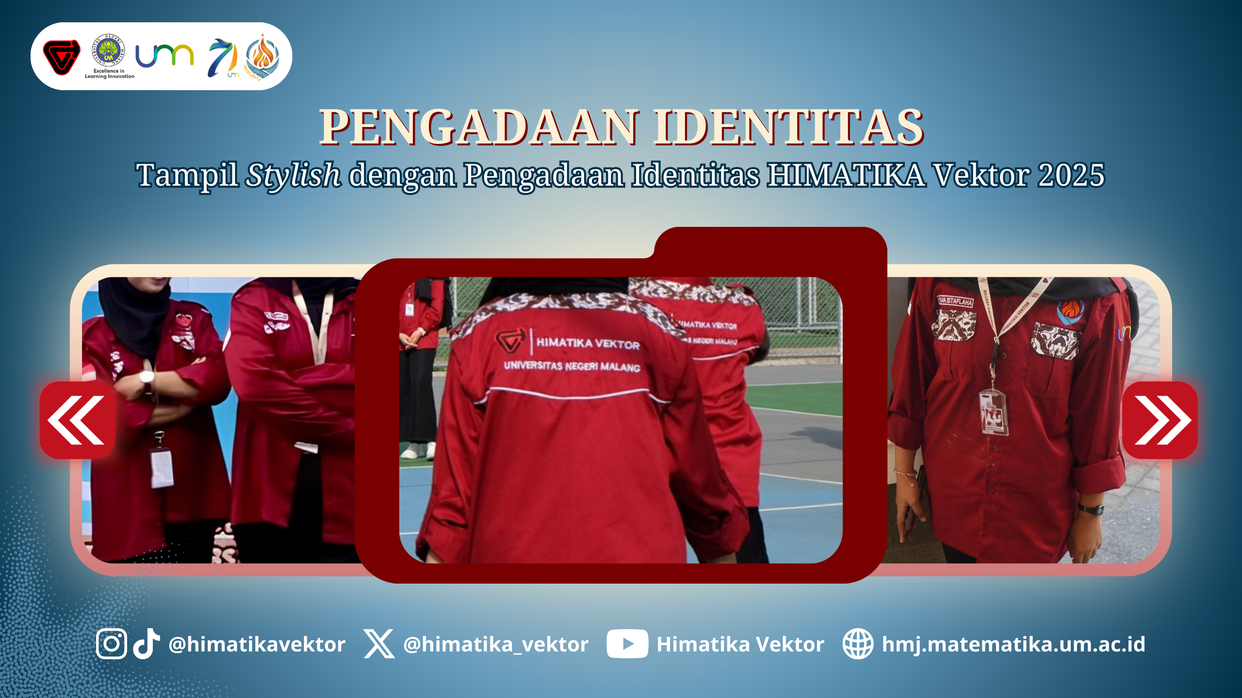 Himatika Vektor UM FI PENGADAAN IDENTITAS