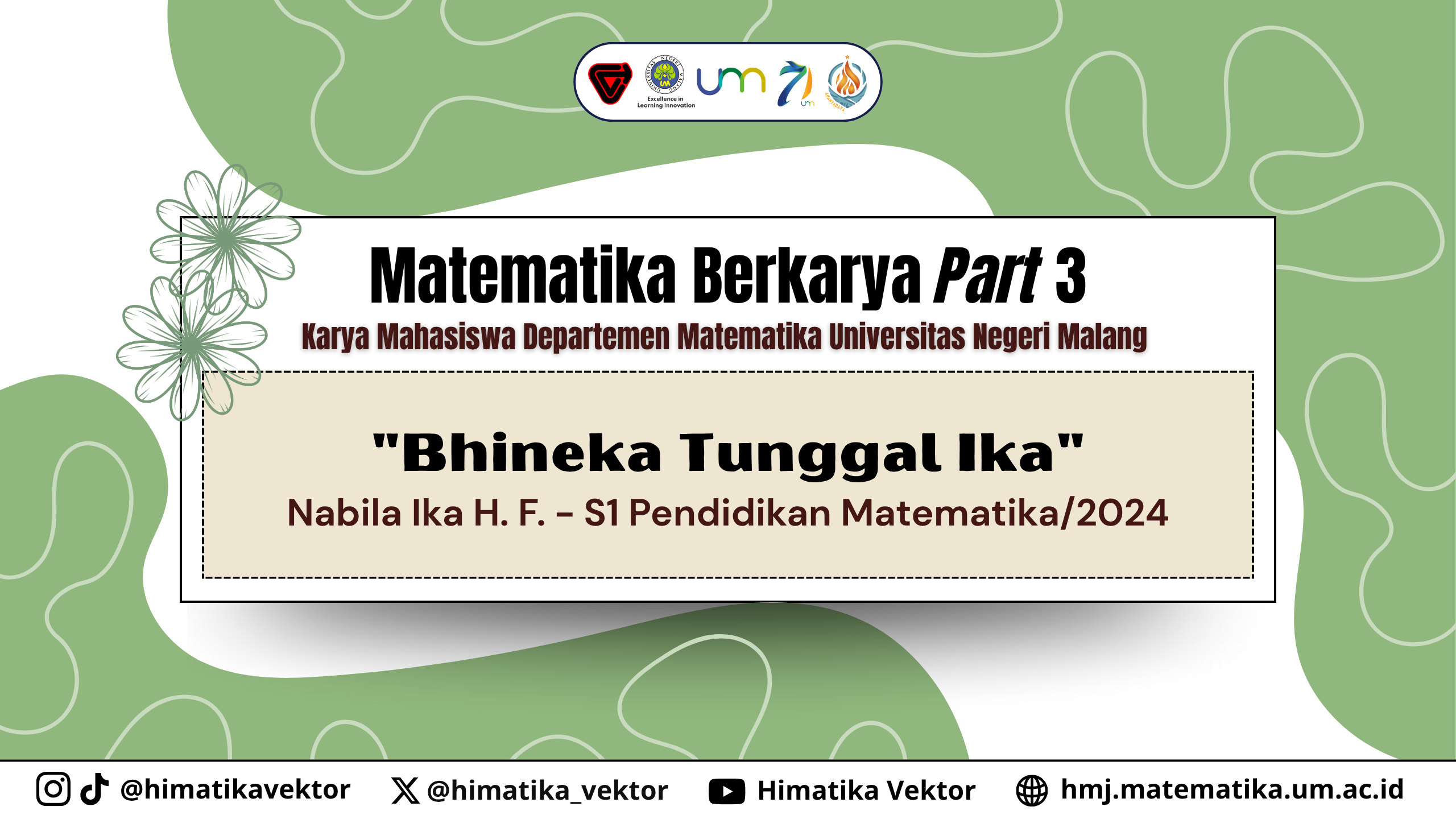 “Bhineka Tunggal Ika” – Nabila Ika