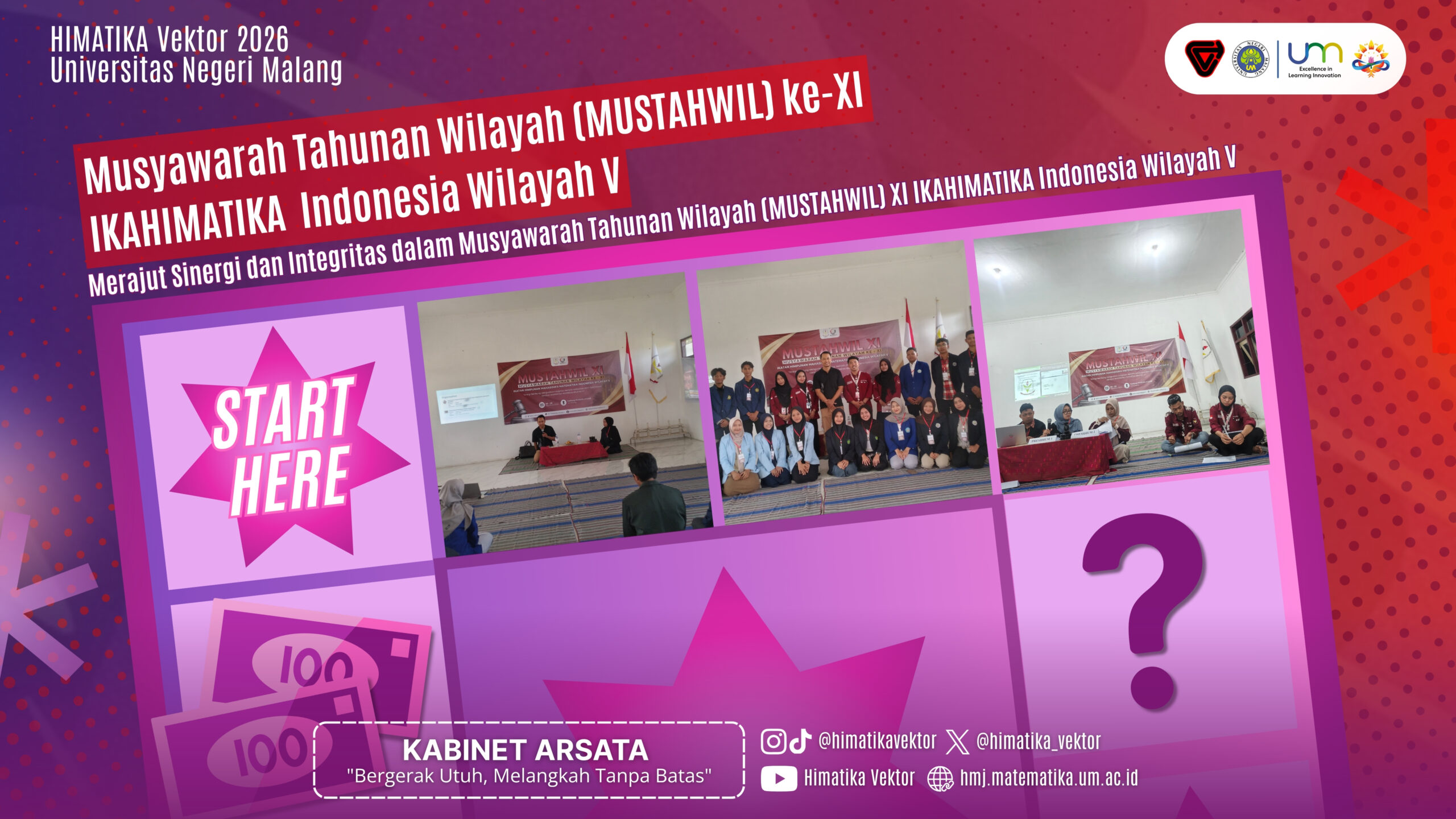 Merajut Sinergi dan Integritas dalam Musyawarah Tahunan Wilayah (MUSTAHWIL) XI IKAHIMATIKA Indonesia Wilayah V