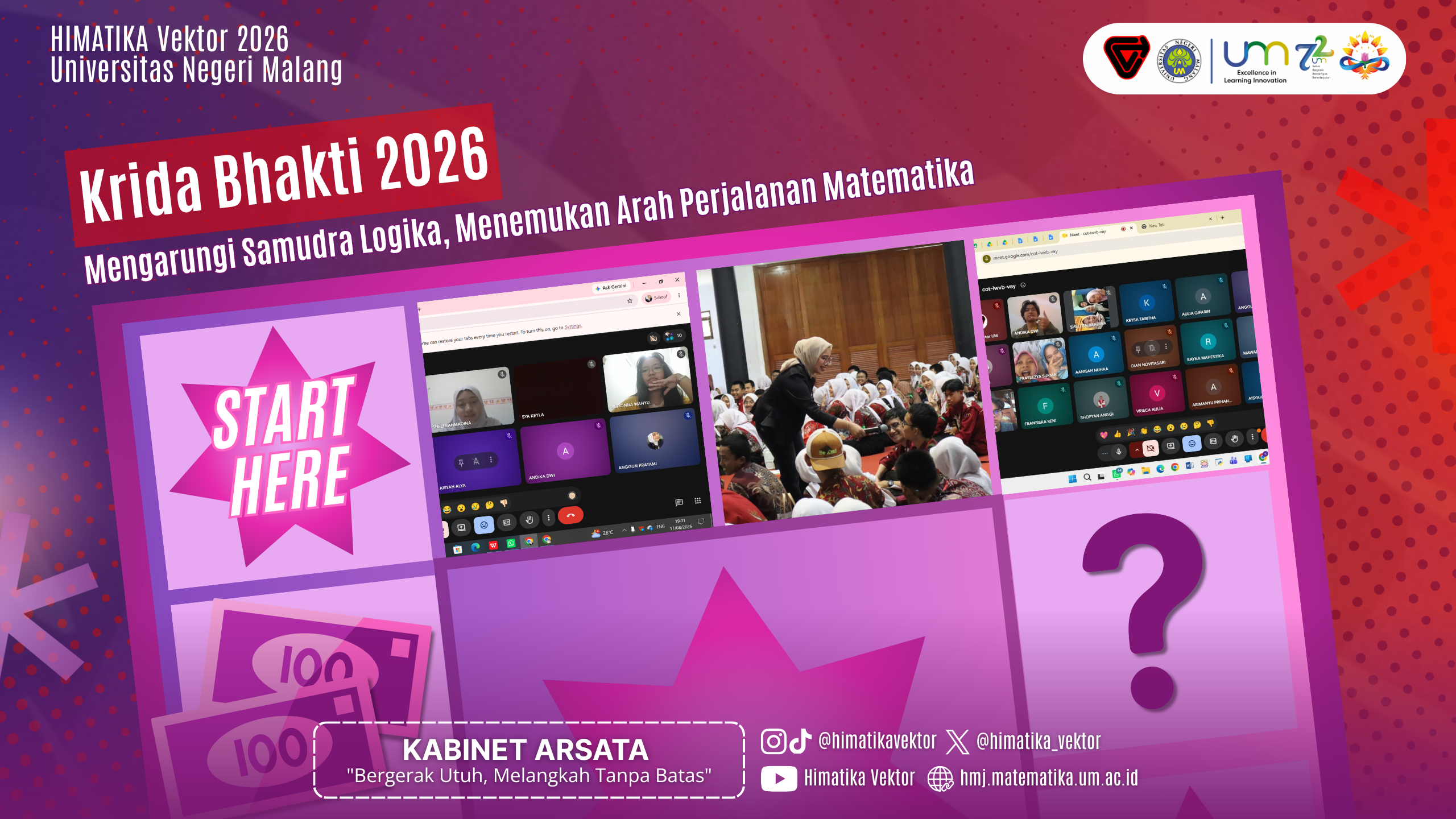 Krida Bhakti 2026: Mengarungi Samudra Logika, Menemukan Arah Perjalanan Matematika